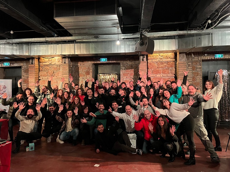 Merenda con delitto per Fitprime: il team building di Natale a Roma